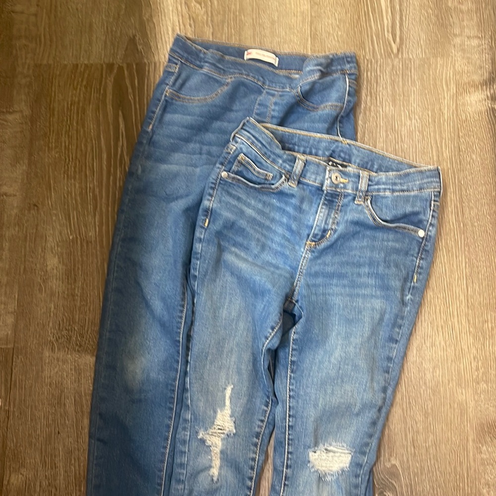 2 girls jeans size 12